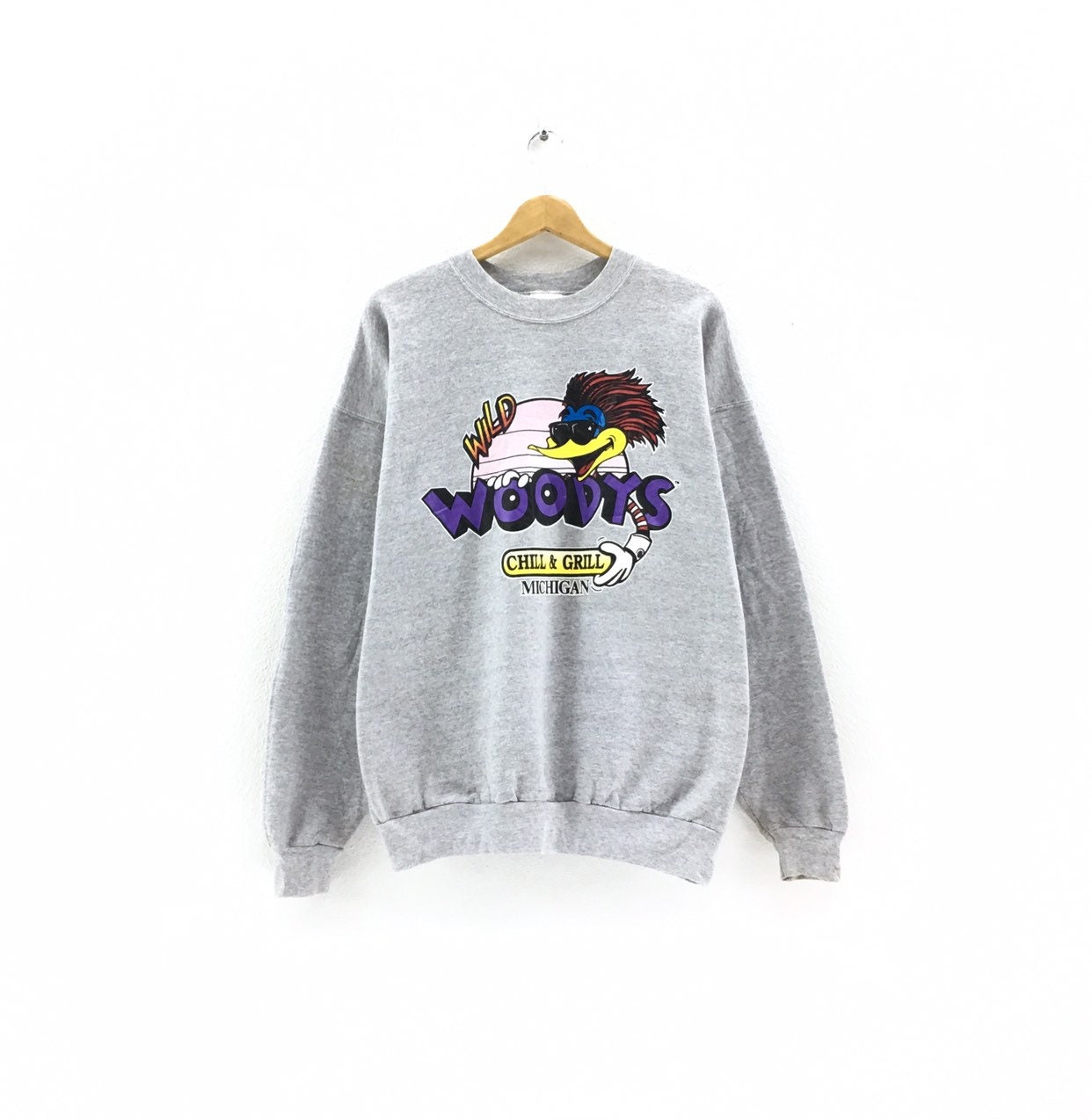 Vintage Woodys Woodpecker Cartoon Character Sweatshirt Biglogo Etsy Vintage Woodys Woodpecker Cartoon Character Sweatshirt Biglogo Etsy
