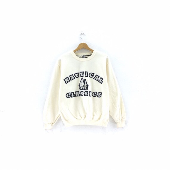 Vintage Nautical Classics Sweatshirt Big logo Pull