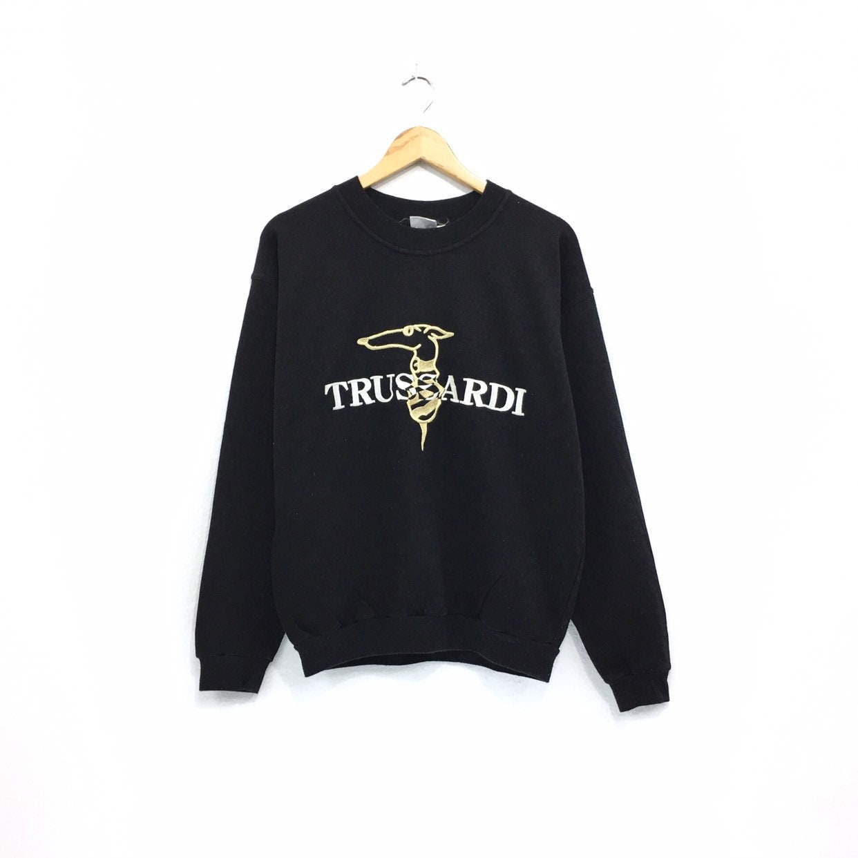 Vintage Trussardi Sweatshirt Made In Italy biglogo embroided | Etsy