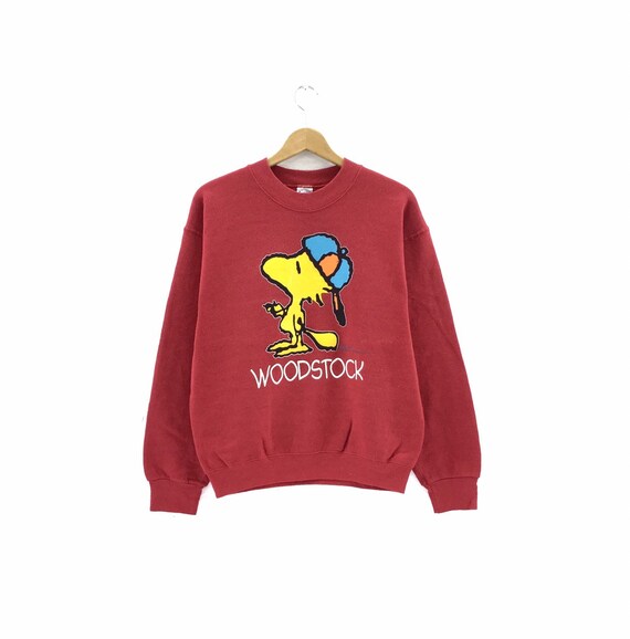 Vintage 80's Woodstock Sweatshirt Peanuts Snoopy S
