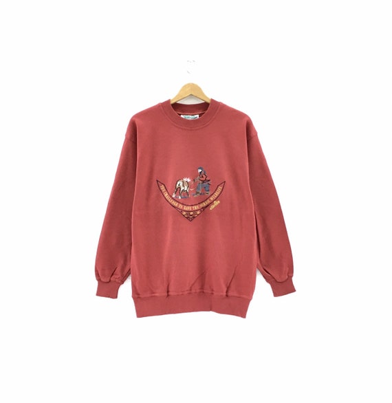 Vintage ELLESSE Sweatshirt big logo Embroidery spe