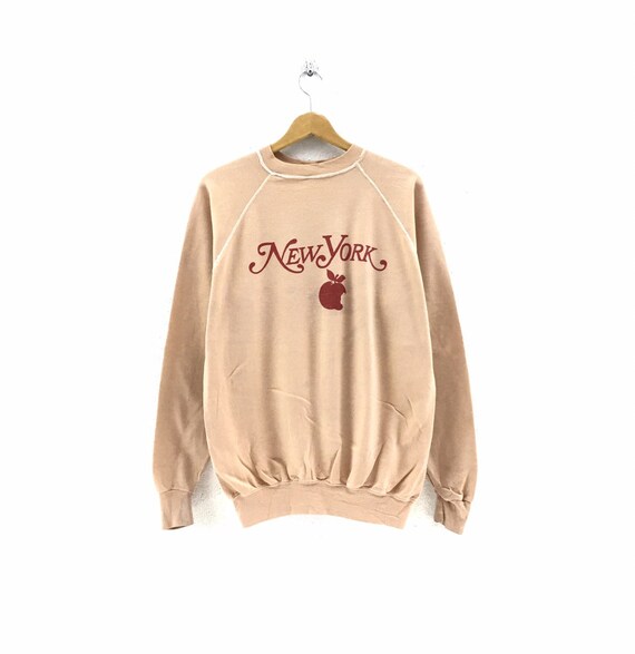 Vintage 80’s New York Big Apple Sweatshirt Biglogo