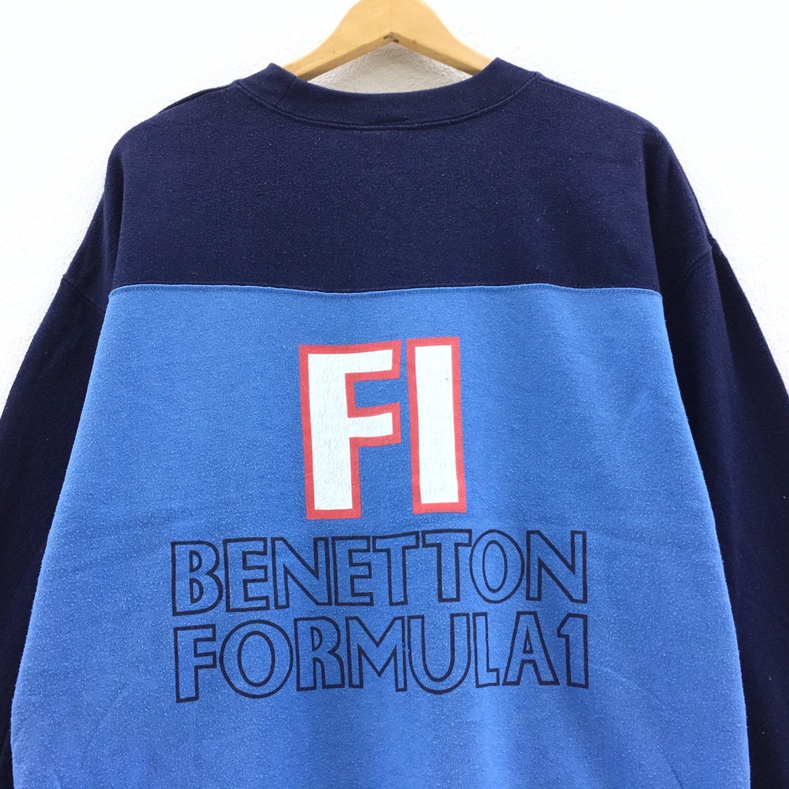 Vintage United Colors of Benetton Formula One Sweatshirt Big - Etsy UK