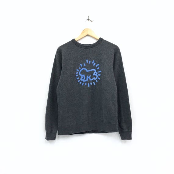 Keith Haring Sweatshirt Biglogo spellout sweatshir
