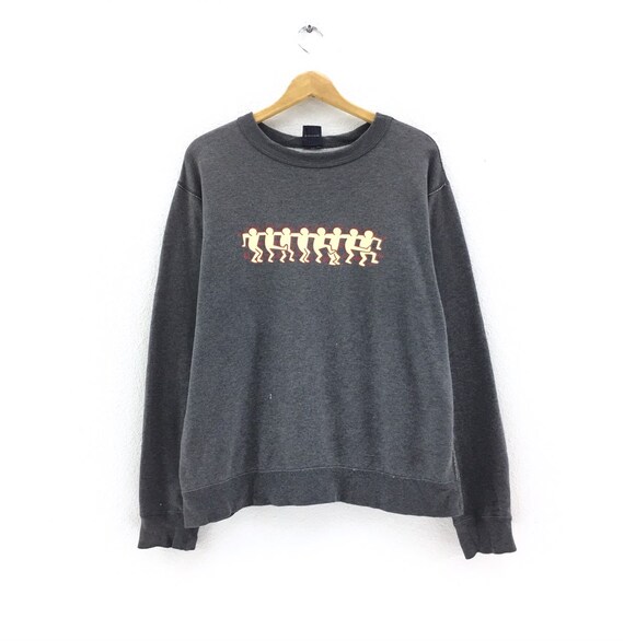 Keith Haring Sweatshirt Biglogo spellout sweatshir