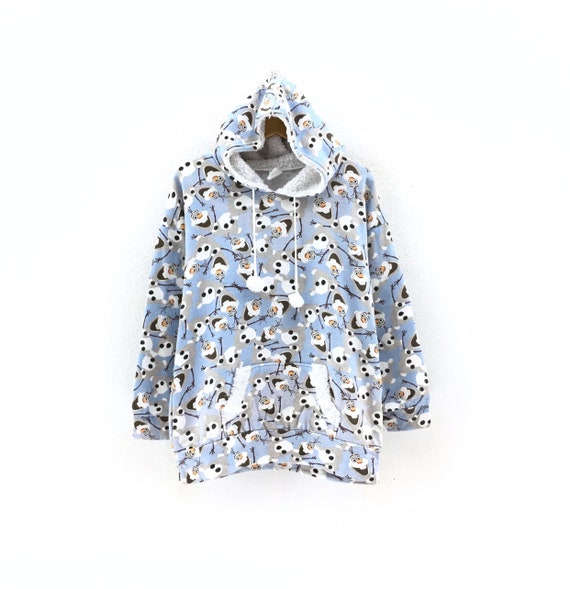 Frozen Disney Cartoon Hooded Fullprint Disney Cart