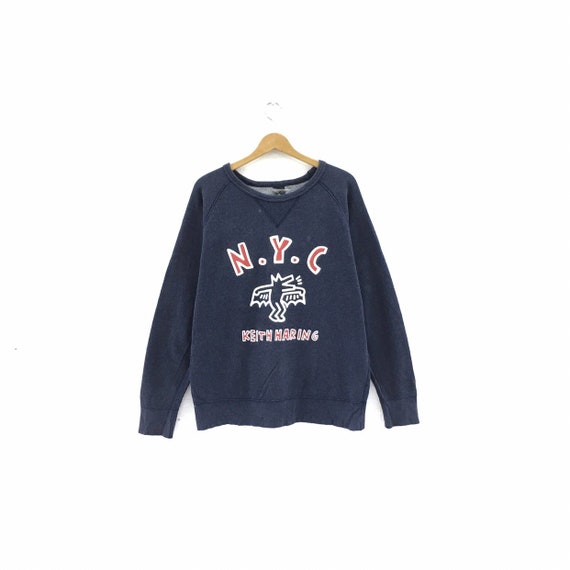 Keith Haring Sweatshirt Biglogo spellout sweatshir