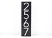 Address  Sign | 20' x 5.5' | House Numbers for Outside | Address Numbers for House | House Number Plaque | Modern | Vertical or Horizontal 