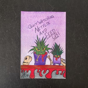Botanical Beasts Original Drawing