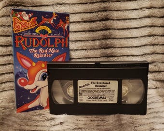 Christmas Classics Video VHS Rudolph the Red Nosed Reindeer SEALED - Etsy