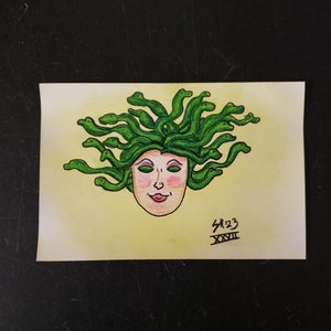 Medusa Original Drawing