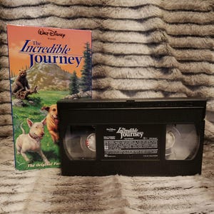 The Incredible Journey VHS