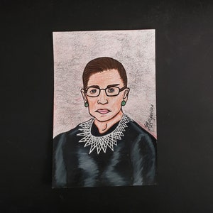 Justice, Ruth Bader Ginsburg, RBG, Original Drawing