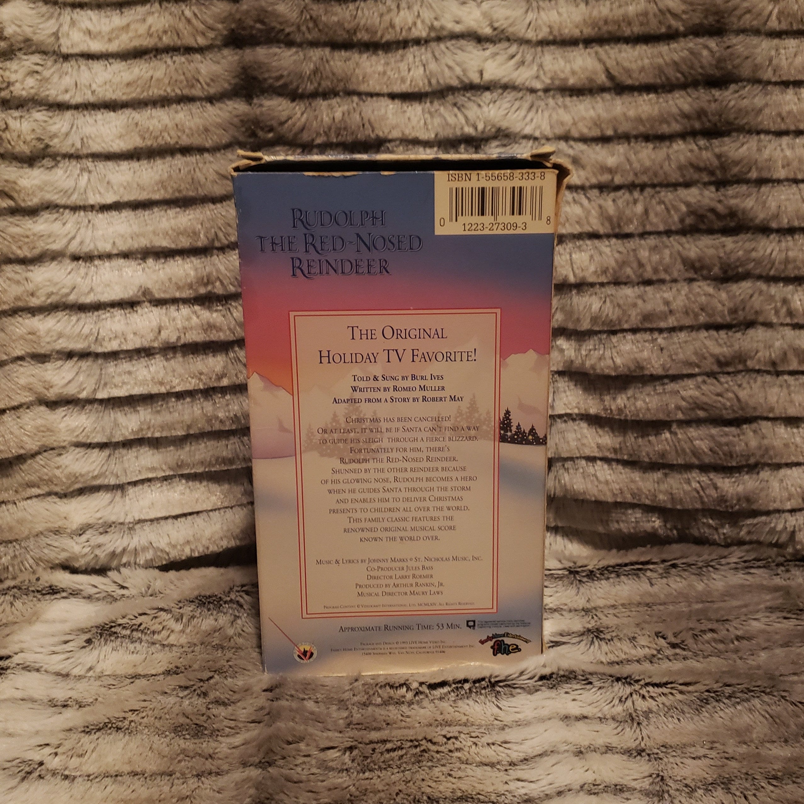 Rudolph the Red Nosed Reindeer VHS - Etsy