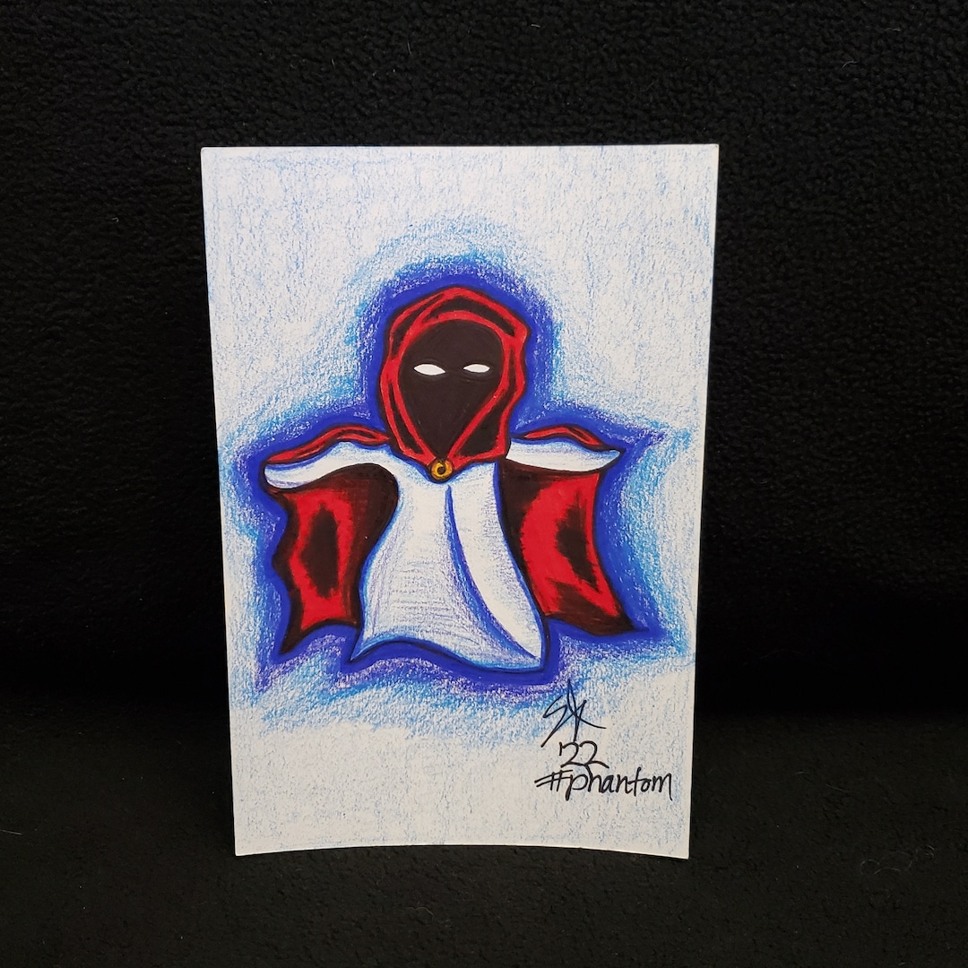 Phantom, Aughostus, Original Drawing - Etsy