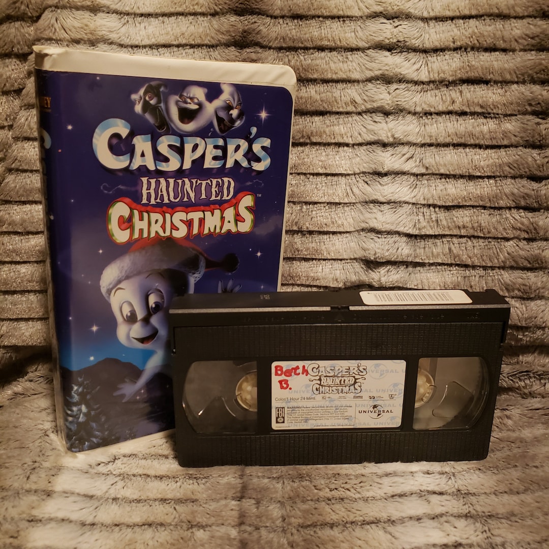 Caspers Haunted Christmas VHS Etsy