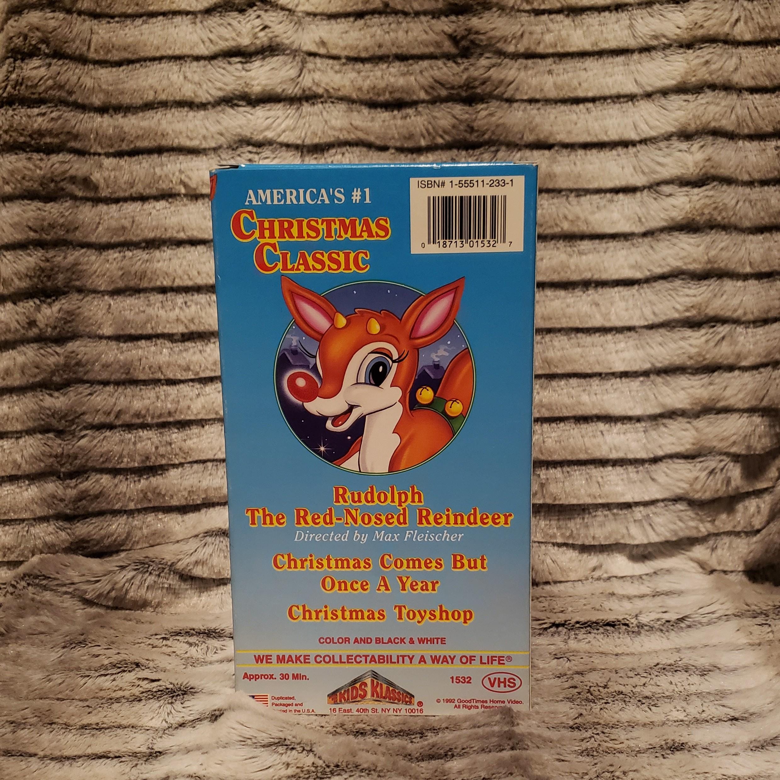 Rudolph the Red Nosed Reindeer VHS (good Times Video) - Etsy