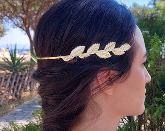 Greek Hairband, Goddess Olive Leaf Crown