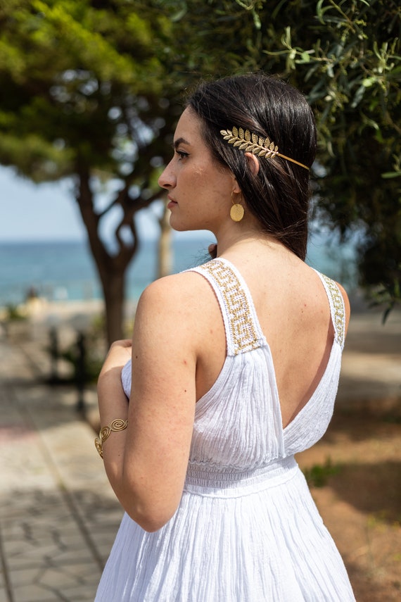 Vestido griego corto hotsell