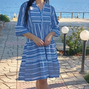 Ν-009 S Greek Dress Boho