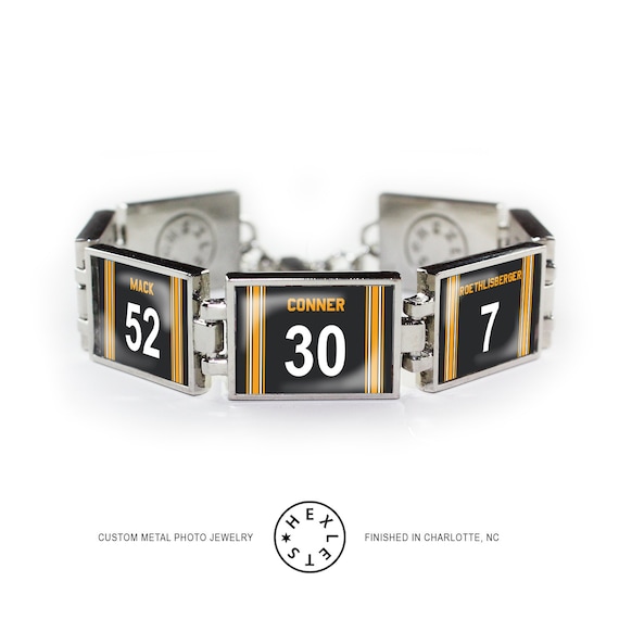 Pittsburgh Steelers NFL Jersey Bracelet 