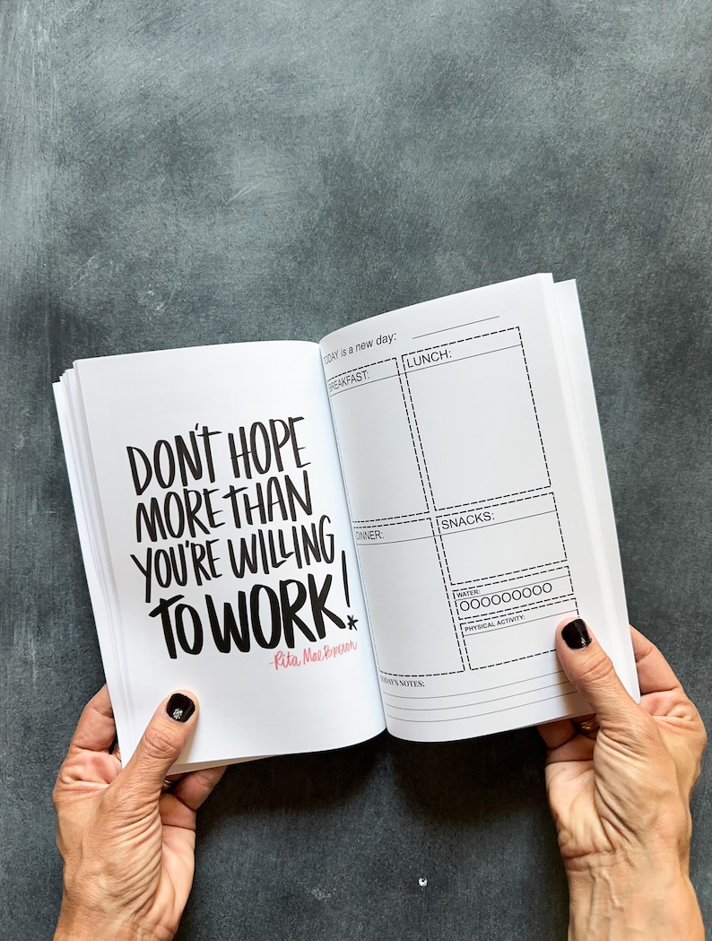 Mindful Food Journal: Screen-Free Wellness Workbook image 6