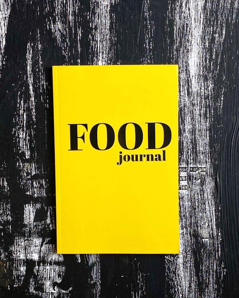 Mindful Food Journal: Screen-Free Wellness Workbook image 1