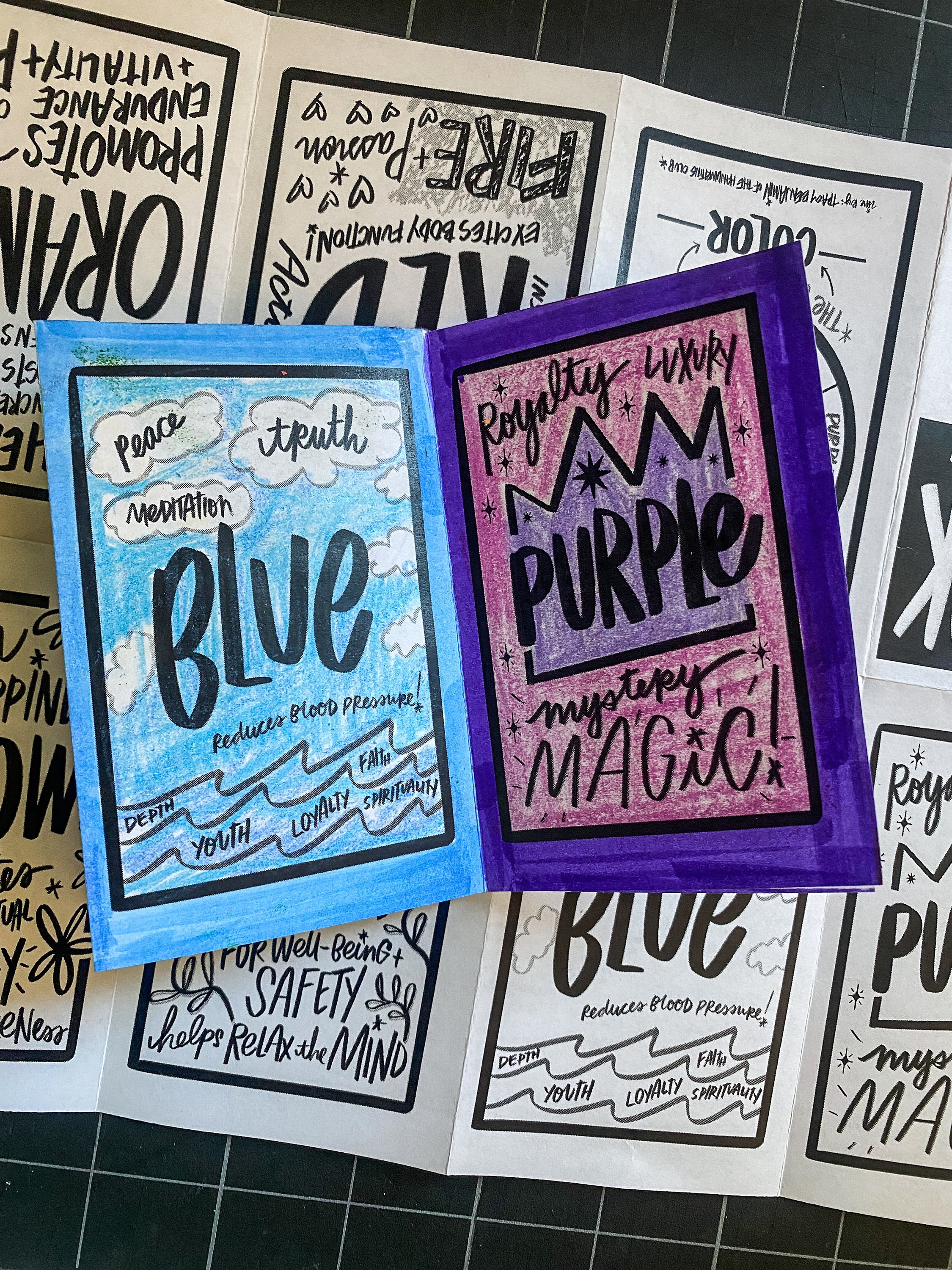 Color Therapy Zine - Etsy