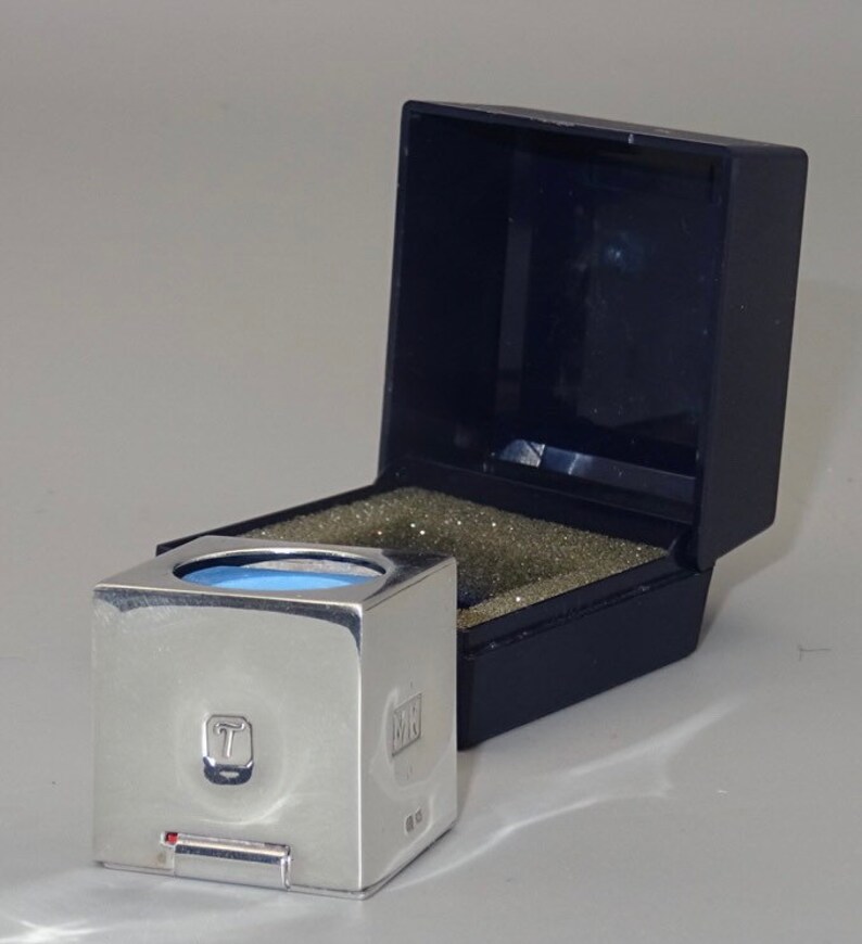 Sterling Silver Hallmarked Snooker Chalk Holder Etsy UK