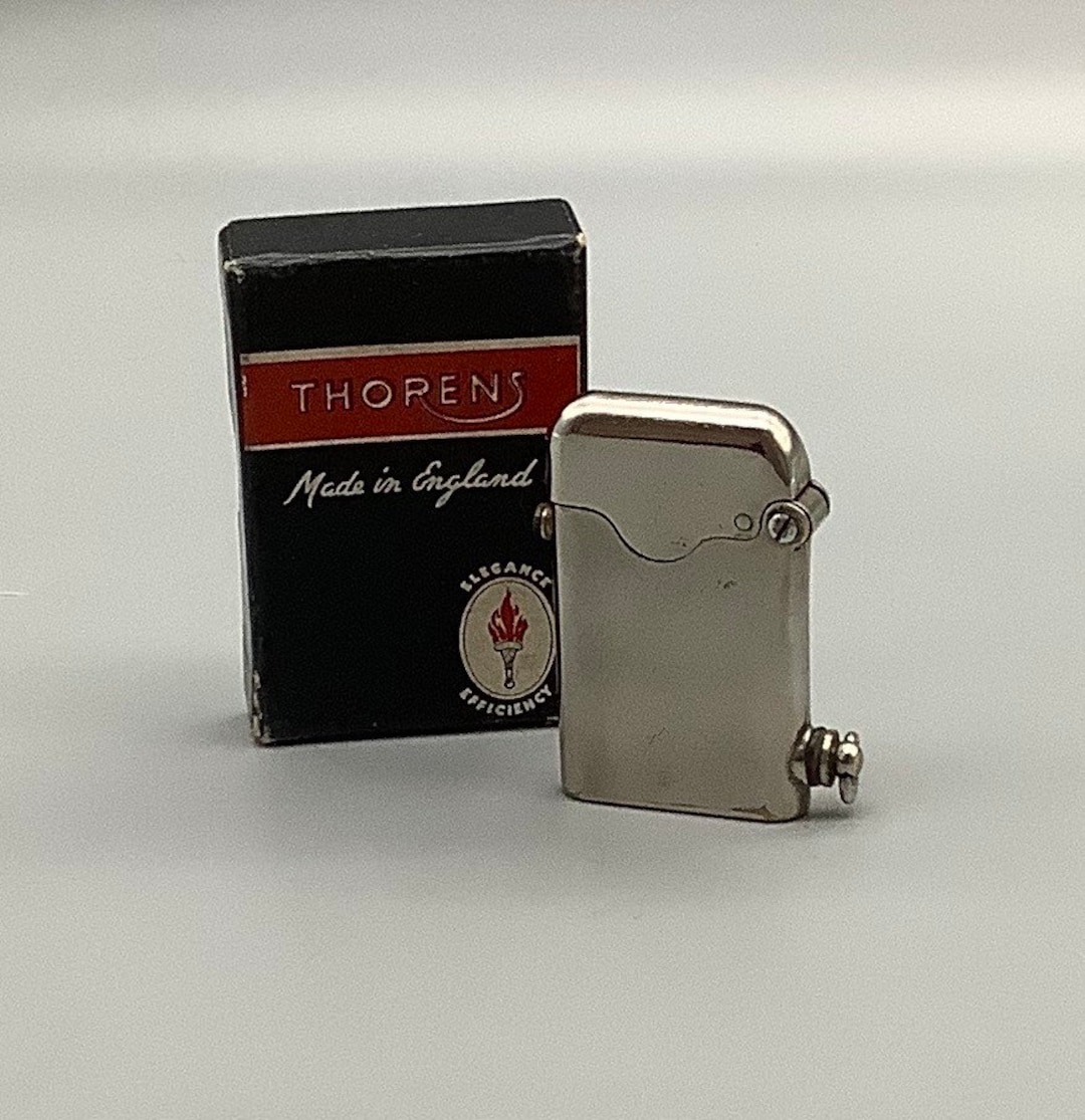 Thorens Vintage Lighter Swiss Made UK Patent 137508 Etsy UK