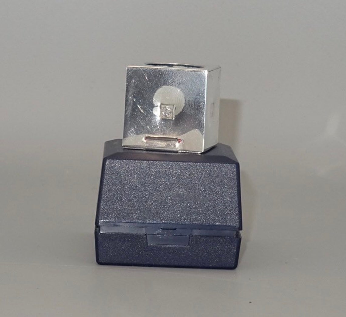 Sterling Silver Hallmarked Snooker Chalk Holder Etsy UK