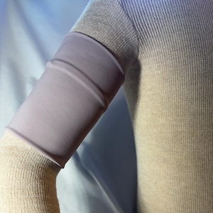 BLUSH SPANDEX SENSOR Cover Arm Band - Dexcom, OmniPod, Libre