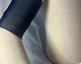 BLACK SPANDEX SENSOR Cover Arm Band- Dexcom, OmniPod, Libre