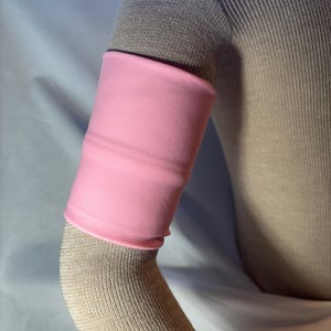 PINK SPANDEX SENSOR Cover Arm Band - Dexcom, OmniPod, Libre