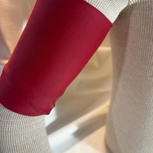 SCARLET SPANDEX SENSOR Cover Arm Band - Dexcom, OmniPod, Libre