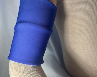 OCEAN BLUE NEOPRENE Sensor Arm Band Cover - Dexcom, OmniPod, Libre