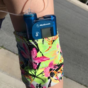 SPANDEX Insulin Pump Arm Band - Standard Size Pump