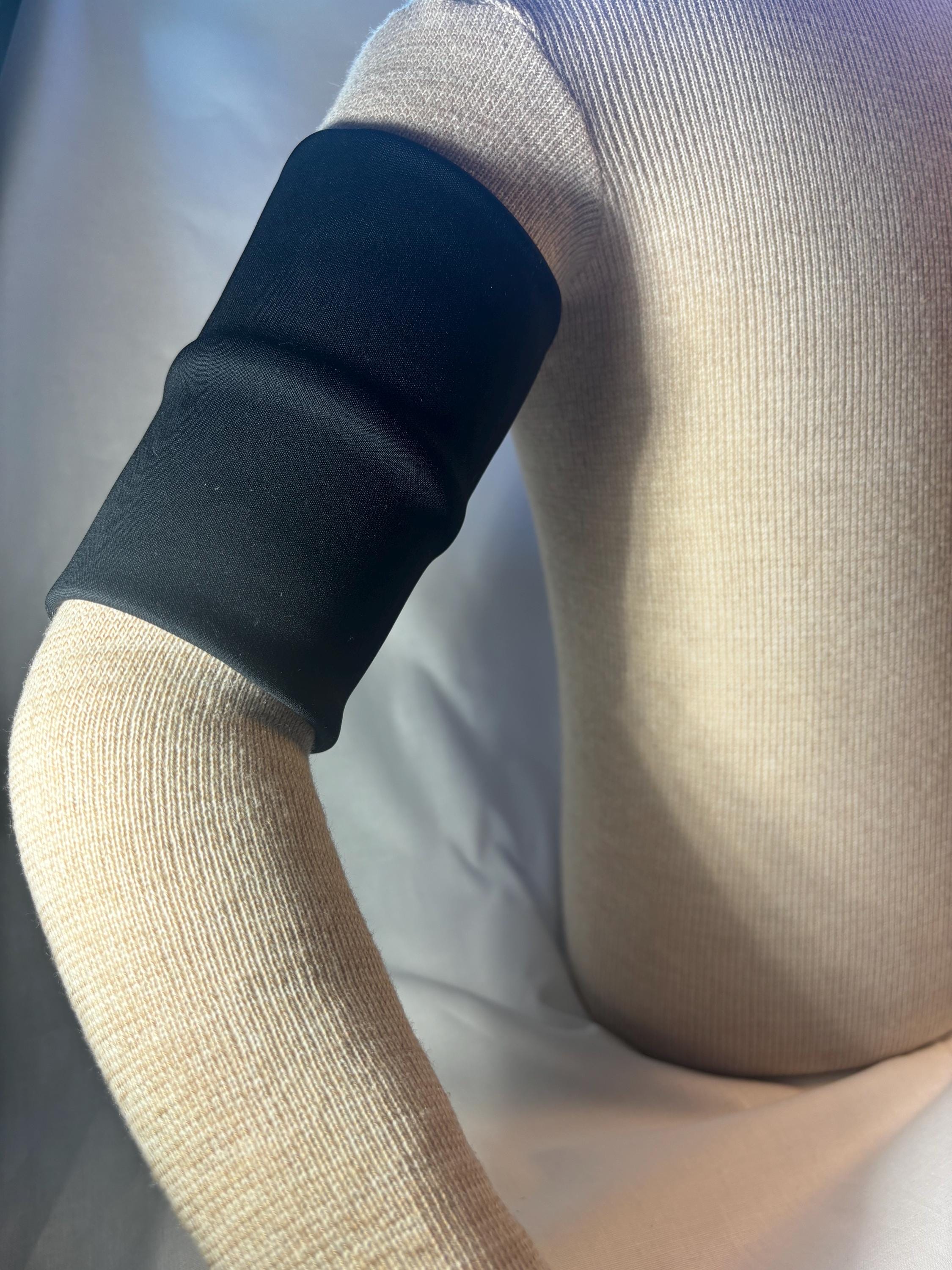 MIDNIGHT NEOPRENE SENSOR Arm Band Cover - Dexcom, OmniPod, Libre