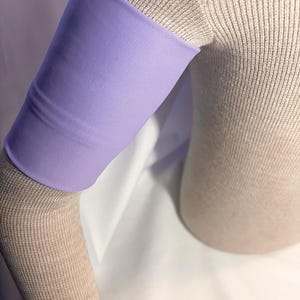 LILAC SPANDEX SENSOR Cover Arm Band - Dexcom, OmniPod, Libre