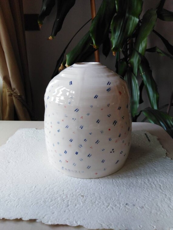 Flower Vase Home Decor Design Furniture Ceramic Jar Cut Flower Etsy