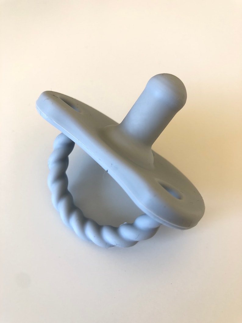 Pack of 5 Pacifiers Bibs X 5 Silicone Pacifier Soother Etsy