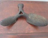 Antique Cast Iron Cobbler 39 s Shoe Form Anvil, Double Shoe Anvil, Patent Dec 6 1887