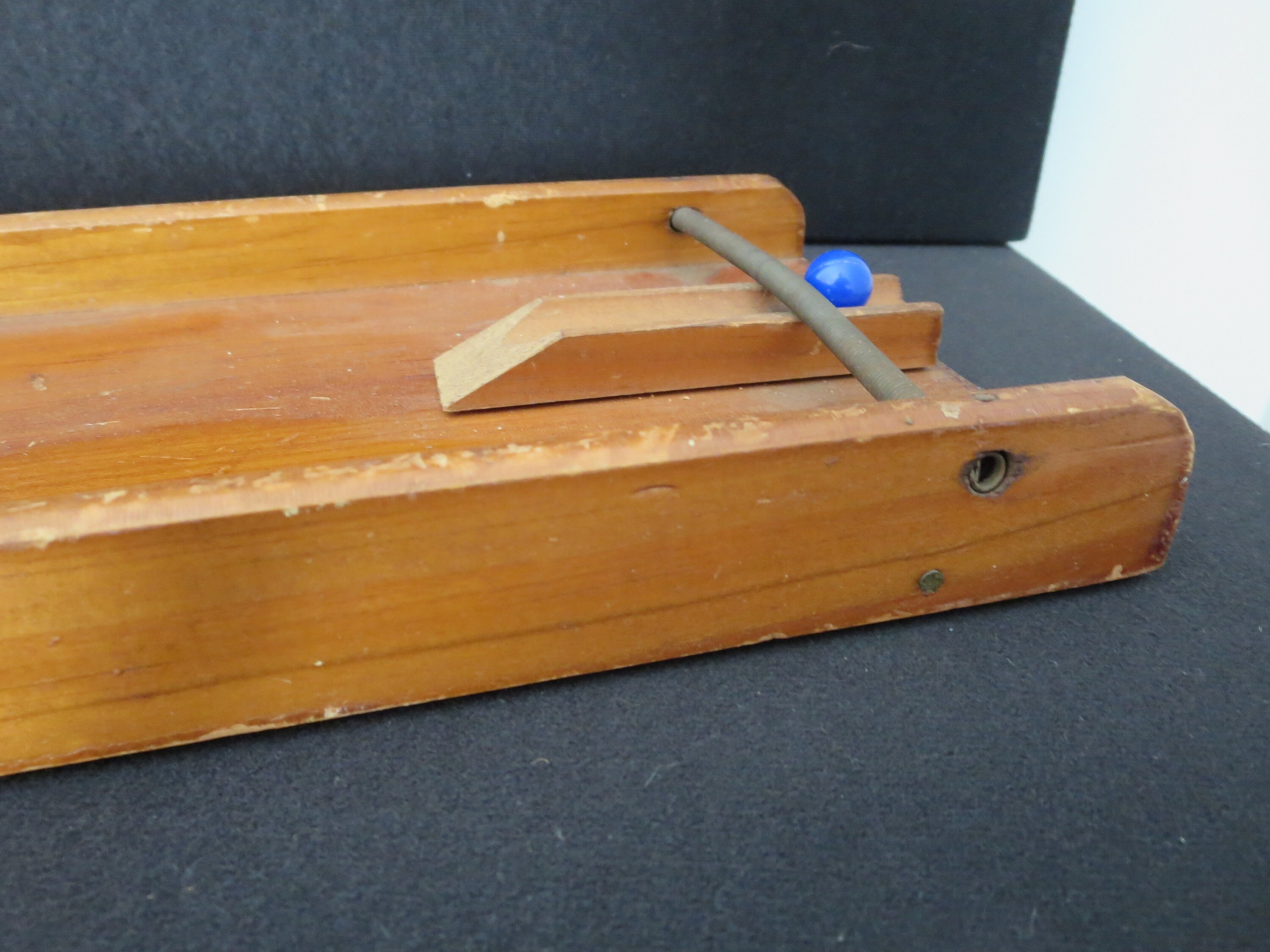 Antique Tabletop Bowling Alley Game Antique Toy Bowling Game Etsy