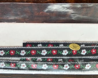 American Girl Kirsten’s Woven Hair Ribbons from Winter Skirt & Blouse, New in Original Packaging, Tagged Pleasant Company