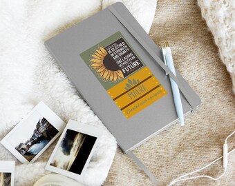 Cuaderno de fe personalizado de tapa dura, diario bíblico, versículos bíblicos, afirmaciones, meditación religiosa, tiempo de tranquilidad, devoción, regalos para esposas
