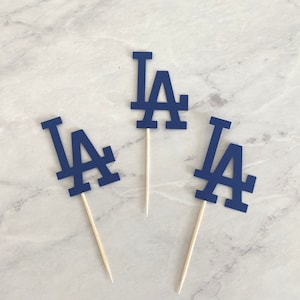 LA Cupcake Toppers Set of 12