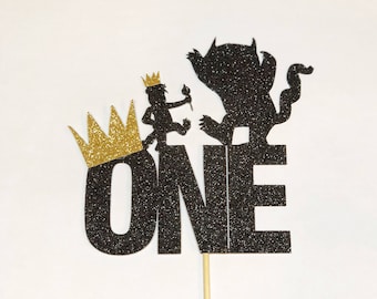 Where the wild things are cake topper wild one wild things wild things are party wild one birthday first birthday max wild rumpus wild party