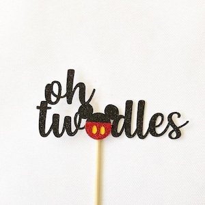Oh Twodles Cake Topper Oh Twodles Mickey Mouse Cake Topper Mickey Twodles Oh Twodles