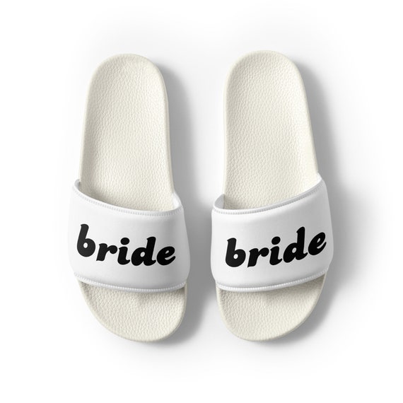 Bridal slides shoes sales