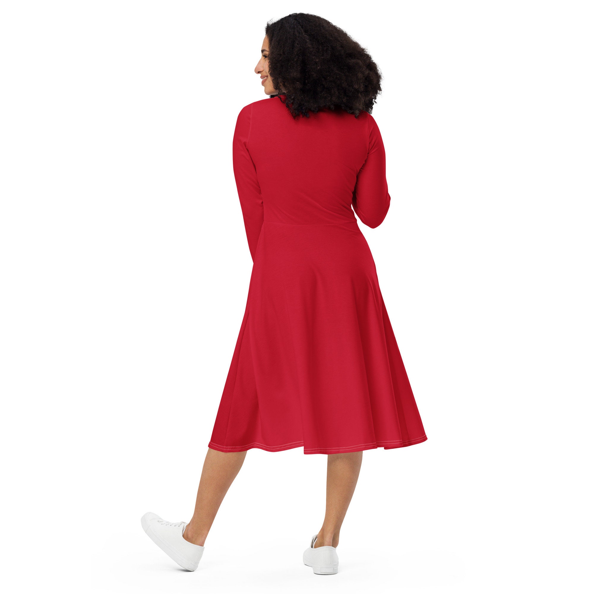 open lace back dress Girl Christmas Dress Toddler Girl Dress Cute Wine Red Sequins Long Sleeve Birthday Party Dress, Wine Red / 1-2 Years (90cm) main image 1